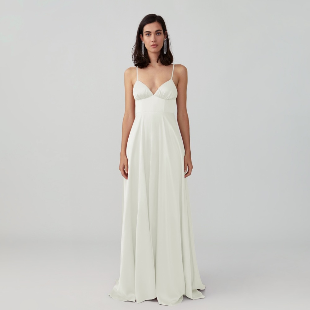 Fame and Partners Ivory Dress